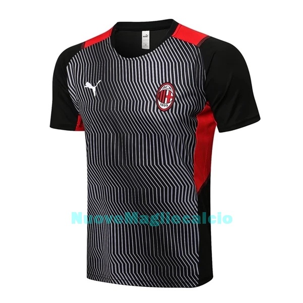 AC Milan Tute in maglia da allenamento Uomo 2022-23 Grigia Nera