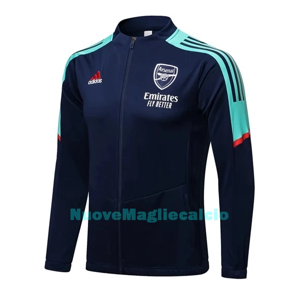 Arsenal Champions League Tute da giacca da allenamento Uomo 2022-23 Blu