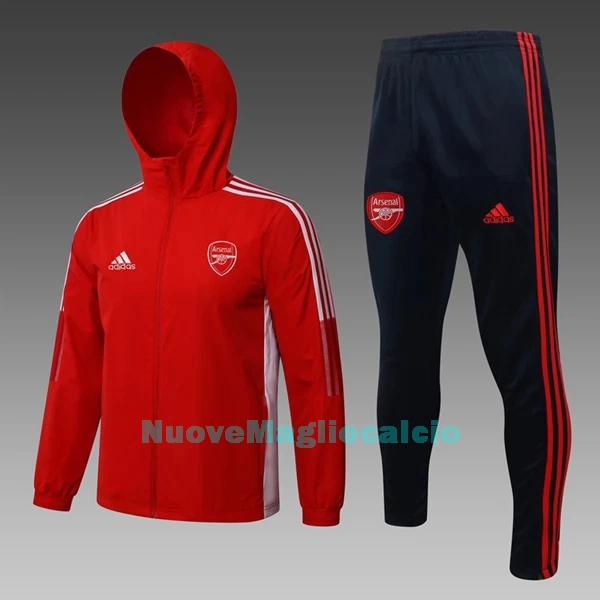 Arsenal Tuta da allenamento Windrunner Uomo 2022-23 Rossa