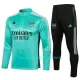 Arsenal Tute Felpe da Allenamento Bambino 1/4-Zip 2022-23 Verde