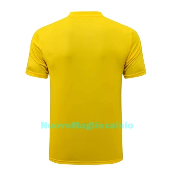 BVB Borussia Dortmund Polo da Allenamento Uomo 2022-23 Gialla