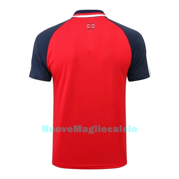 FC Bayern Monaco Polo da Allenamento Uomo 2022-23 Rosso Blu