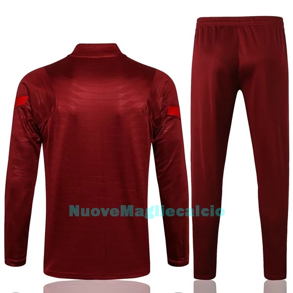 Liverpool Tute Felpe da Allenamento Bambino 1/4-Zip 2022-23 Rossa