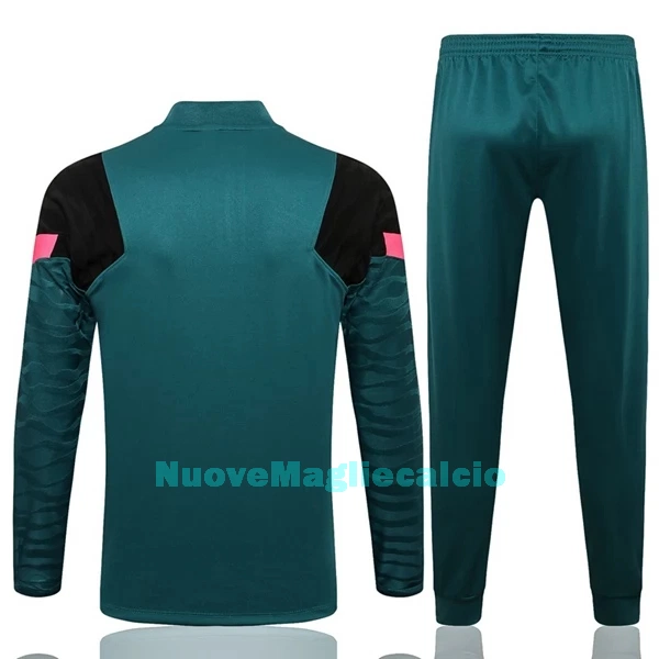 Liverpool Tute Felpe da Allenamento Uomo 1/4-Zip 2022-23 Verde