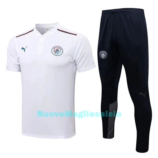 Manchester City Polo da Allenamento Uomo 2022-23 Bianca