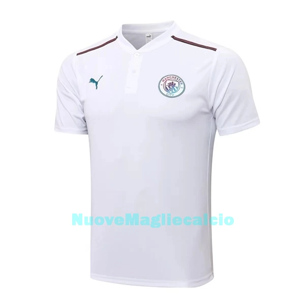 Manchester City Polo da Allenamento Uomo 2022-23 Bianca