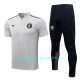 Manchester City Polo da Allenamento Uomo 2022-23 Grigio Chiaro