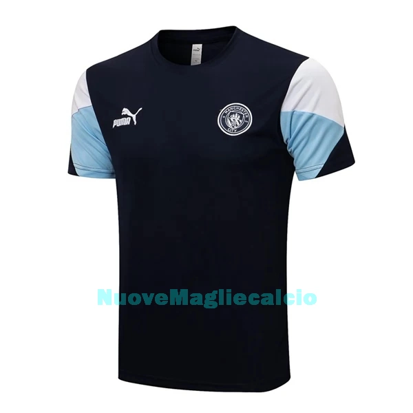 Manchester City Tute in maglia da allenamento Uomo 2022-23 Blu