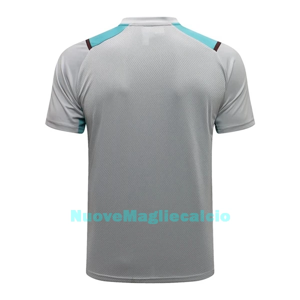 Manchester City Tute in maglia da allenamento Uomo 2022-23 Grigio Chiaro