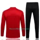 Manchester United Champions League Tute Felpe da Allenamento Bambino 1/4-Zip 2022-23 Bianca Rossa