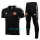 Manchester United Champions League Tute in maglia da allenamento Uomo 2022-23 Bianca Nera