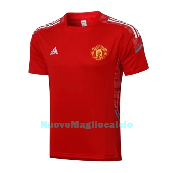 Manchester United Champions League Tute in maglia da allenamento Uomo 2022-23 Bianca Rossa