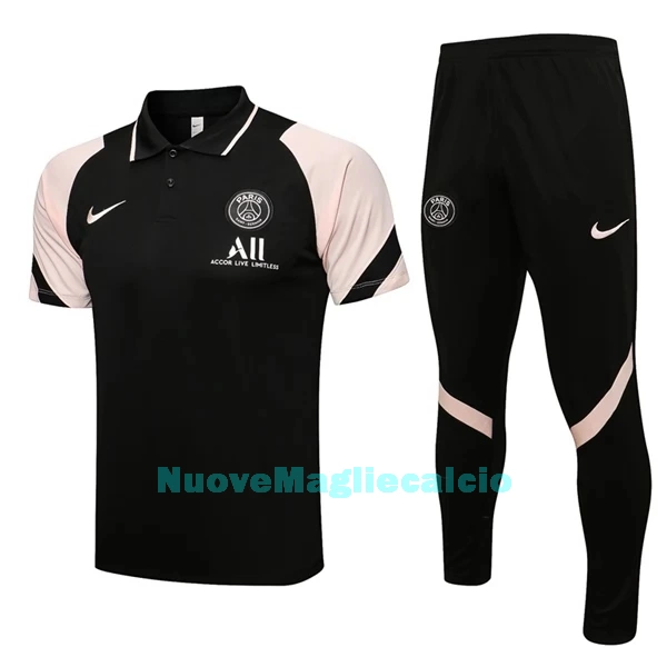 Paris Saint-Germain Polo da Allenamento Uomo 2022-23 Rosa Nera