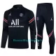 Paris Saint-Germain Tute Felpe da Allenamento Bambino 1/4-Zip 2022-23 Blu