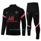 Paris Saint-Germain Tute Felpe da Allenamento Bambino 1/4-Zip 2022-23 Nera