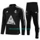 Real Madrid Tute Felpe da Allenamento Bambino 1/4-Zip 2022-23 Nera