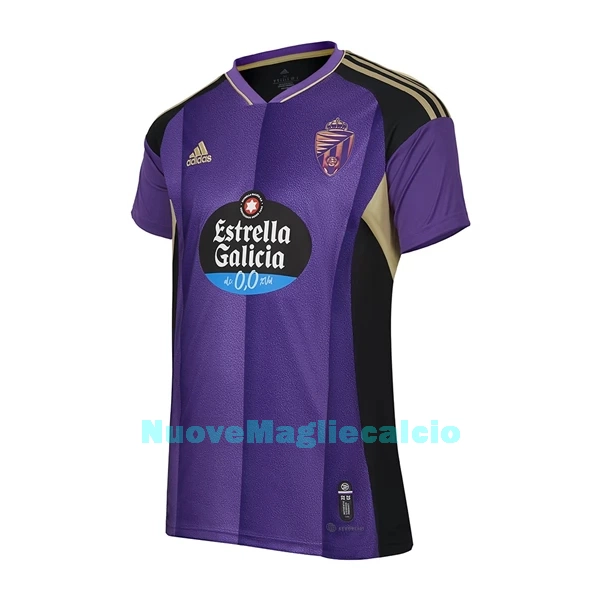 Maglia Real Valladolid Uomo Secondo 2022-23