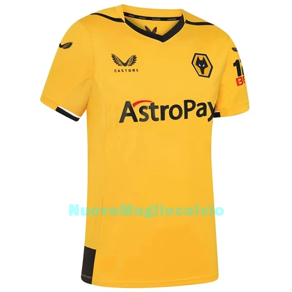 Maglia Wolverhampton Uomo Primo 2022-23