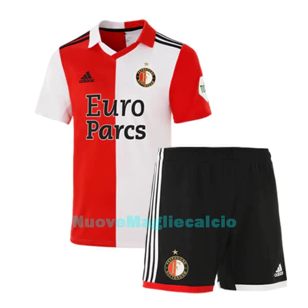 Completo calcio Feyenoord Rotterdam Bambino Primo 2022-23