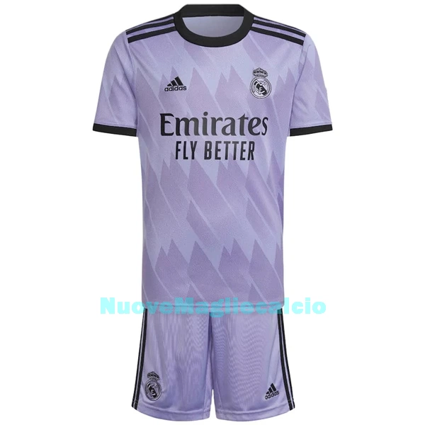 Completo calcio Real Madrid Bambino Secondo 2022-23