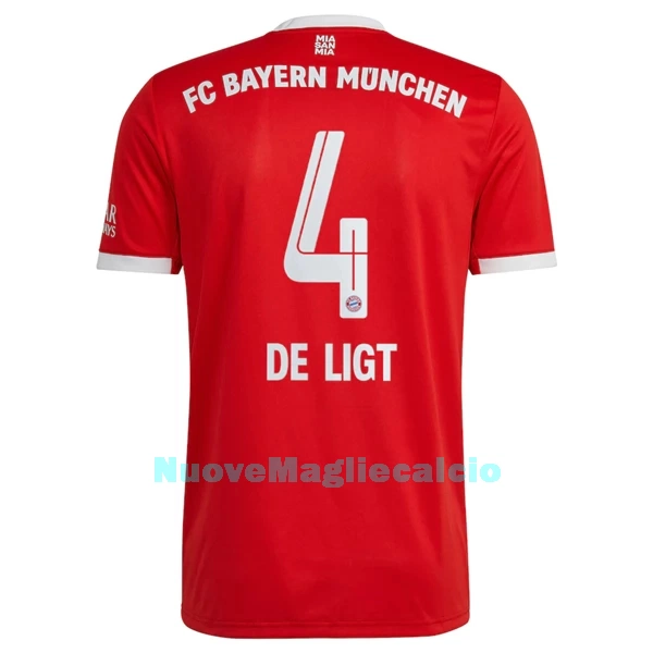 Maglia FC Bayern Monaco De Ligt 4 Uomo Primo 2022-23