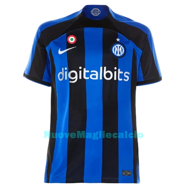 Maglia Inter Milan Lautaro 10 Uomo Primo 2022-23