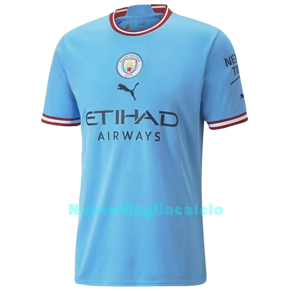 Maglia Manchester City Champions 22 Uomo Primo 2022-23