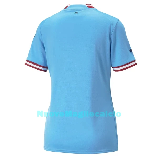 Maglia Manchester City Donna Primo 2022-23