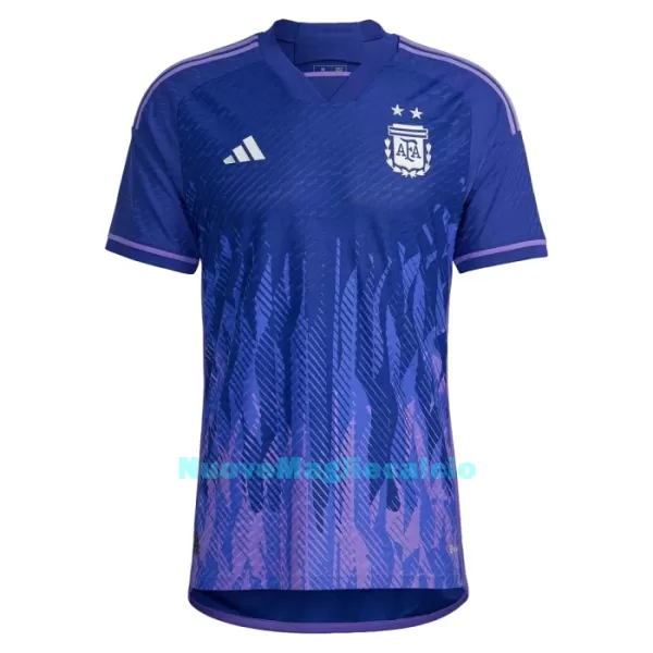 Maglia Argentina Uomo Secondo Mondiali 2022