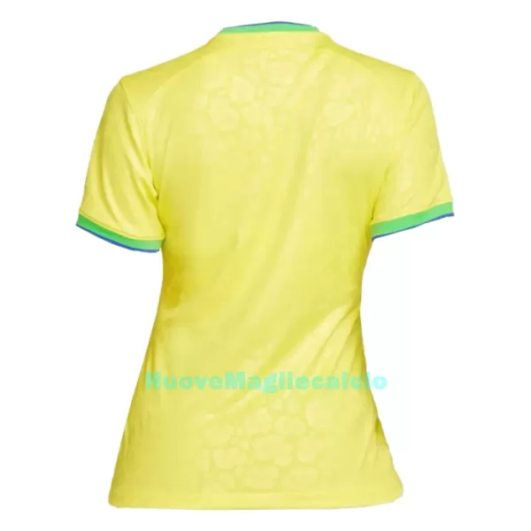 Maglia Brasile Donna Primo Mondiali 2022