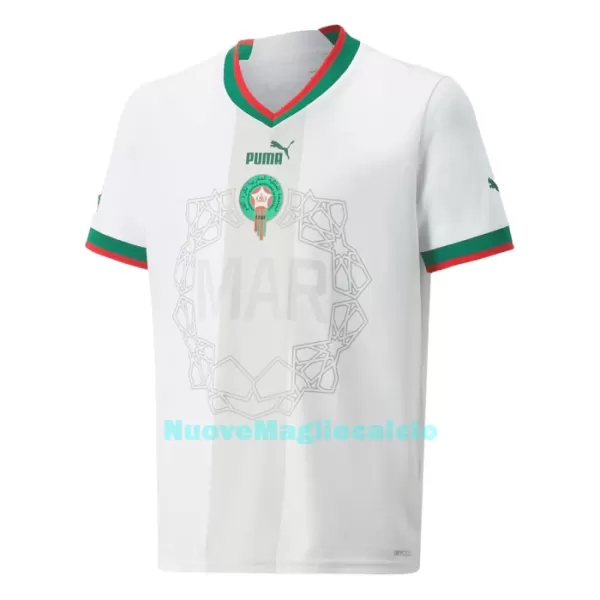 Maglia Marocco Uomo Secondo Mondiali 2022