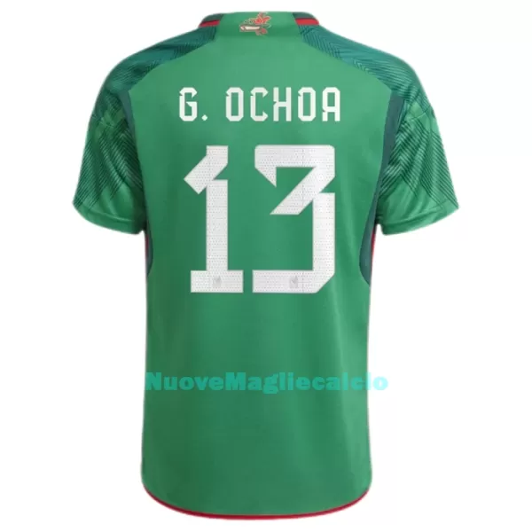 Maglia Messico G.OCHOA 13 Uomo Primo Mondiali 2022