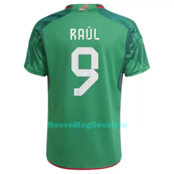 Maglia Messico Raul 9 Uomo Primo Mondiali 2022