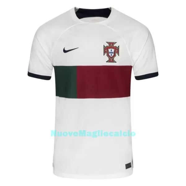 Maglia Portogallo Uomo Secondo Mondiali 2022