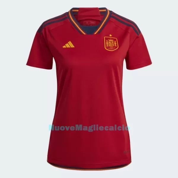 Maglia Spagna Donna Primo Mondiali 2022