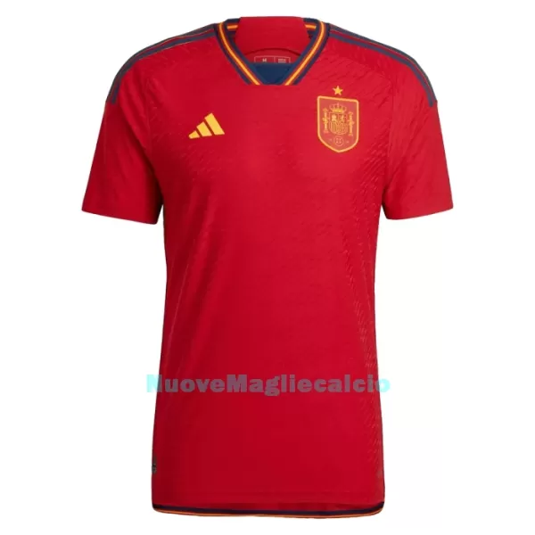 Maglia Spagna Uomo Primo Mondiali 2022