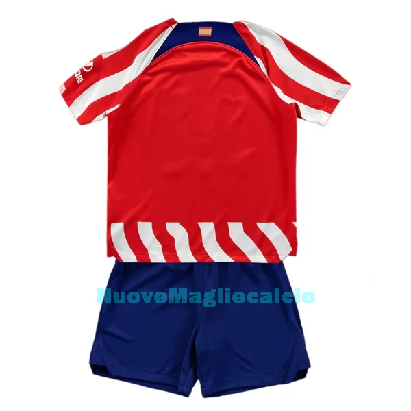 Completo calcio Atlético Madrid Bambino Primo 2022-23