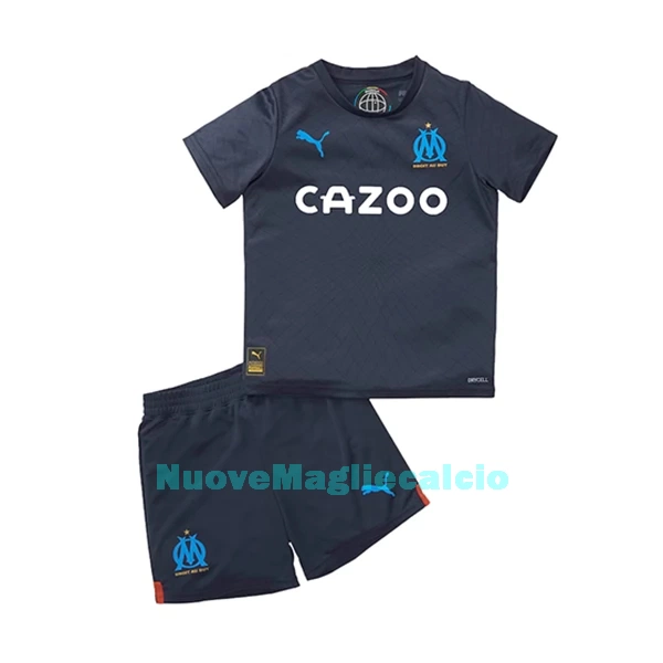 Completo calcio Marsiglia Bambino Secondo 2022-23