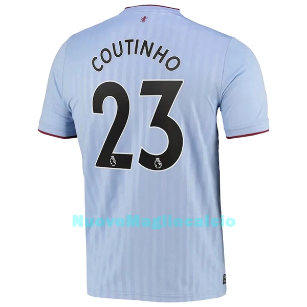 Maglia Aston Villa Coutinho 23 Uomo Secondo 2022-23