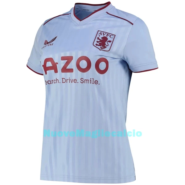 Maglia Aston Villa Donna Secondo 2022-23