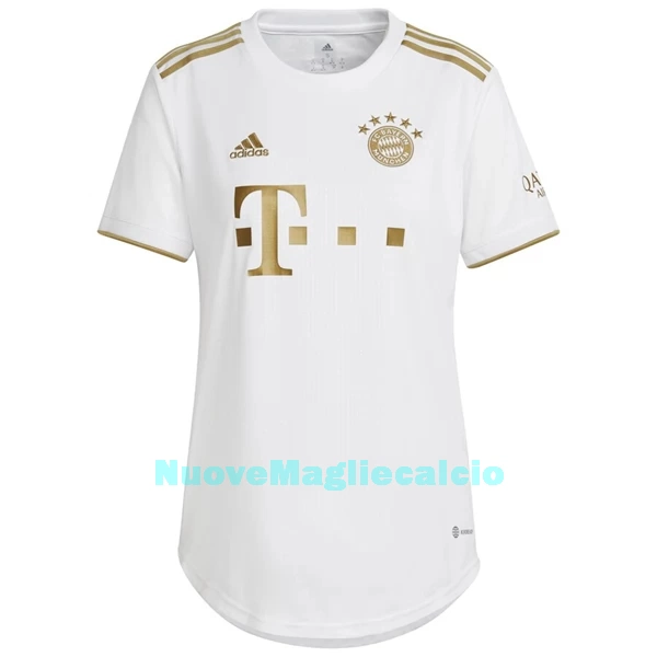 Maglia FC Bayern Monaco Donna Secondo 2022-23