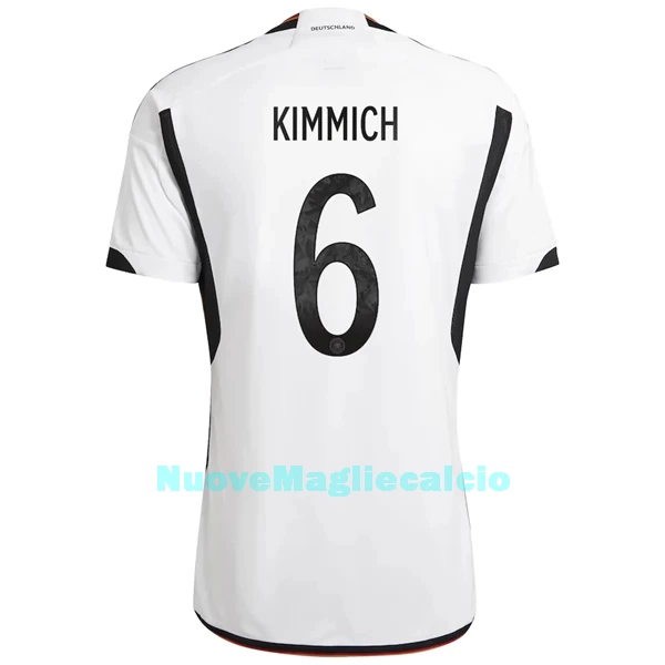 Maglia Germania Kimmich 6 Uomo Primo Mondiali 2022