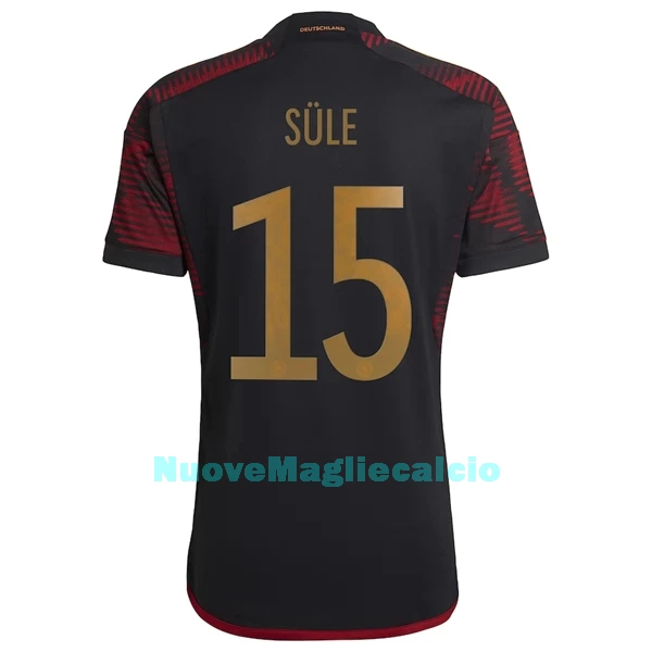 Maglia Germania Sule 15 Uomo Secondo Mondiali 2022