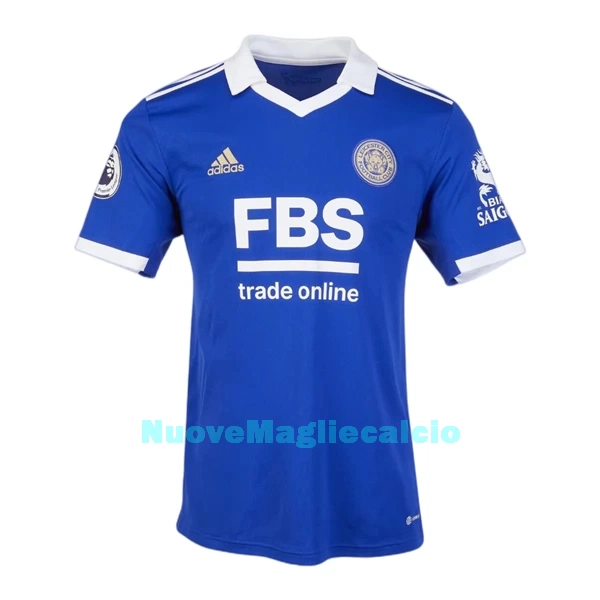 Maglia Leicester City Uomo Primo 2022-23