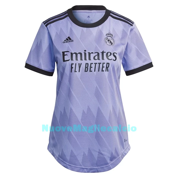 Maglia Real Madrid Donna Secondo 2022-23