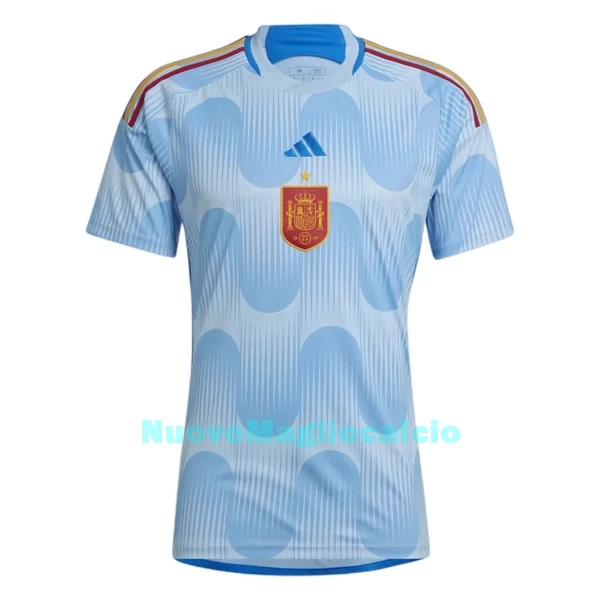 Maglia Spagna Morata 7 Uomo Secondo Mondiali 2022