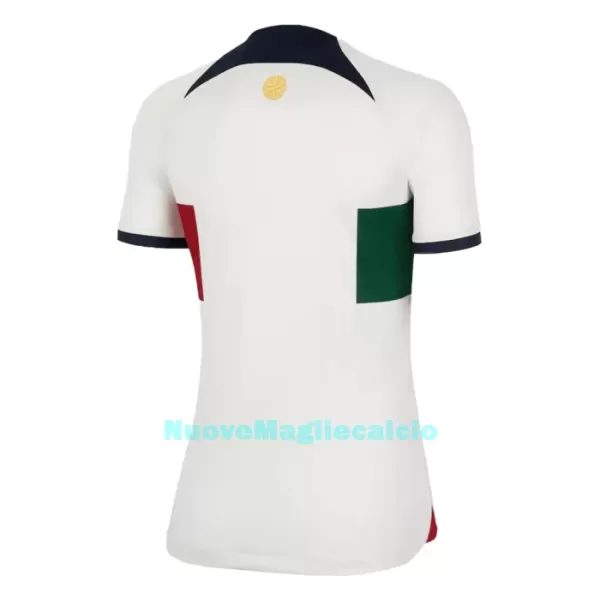 Maglia Portogallo Donna Secondo Mondiali 2022