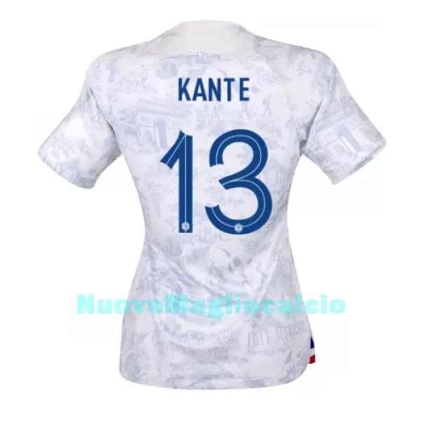 Maglia Francia Kante 13 Donna Secondo Mondiali 2022