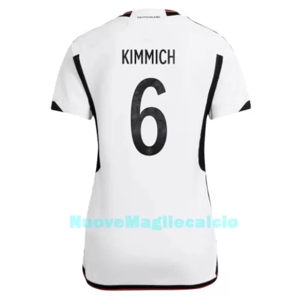 Maglia Germania Joshua Kimmich 6 Donna Primo Mondiali 2022