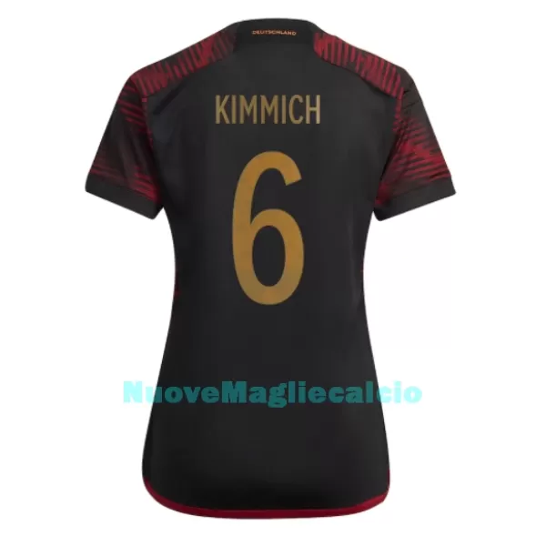 Maglia Germania Joshua Kimmich 6 Donna Secondo Mondiali 2022